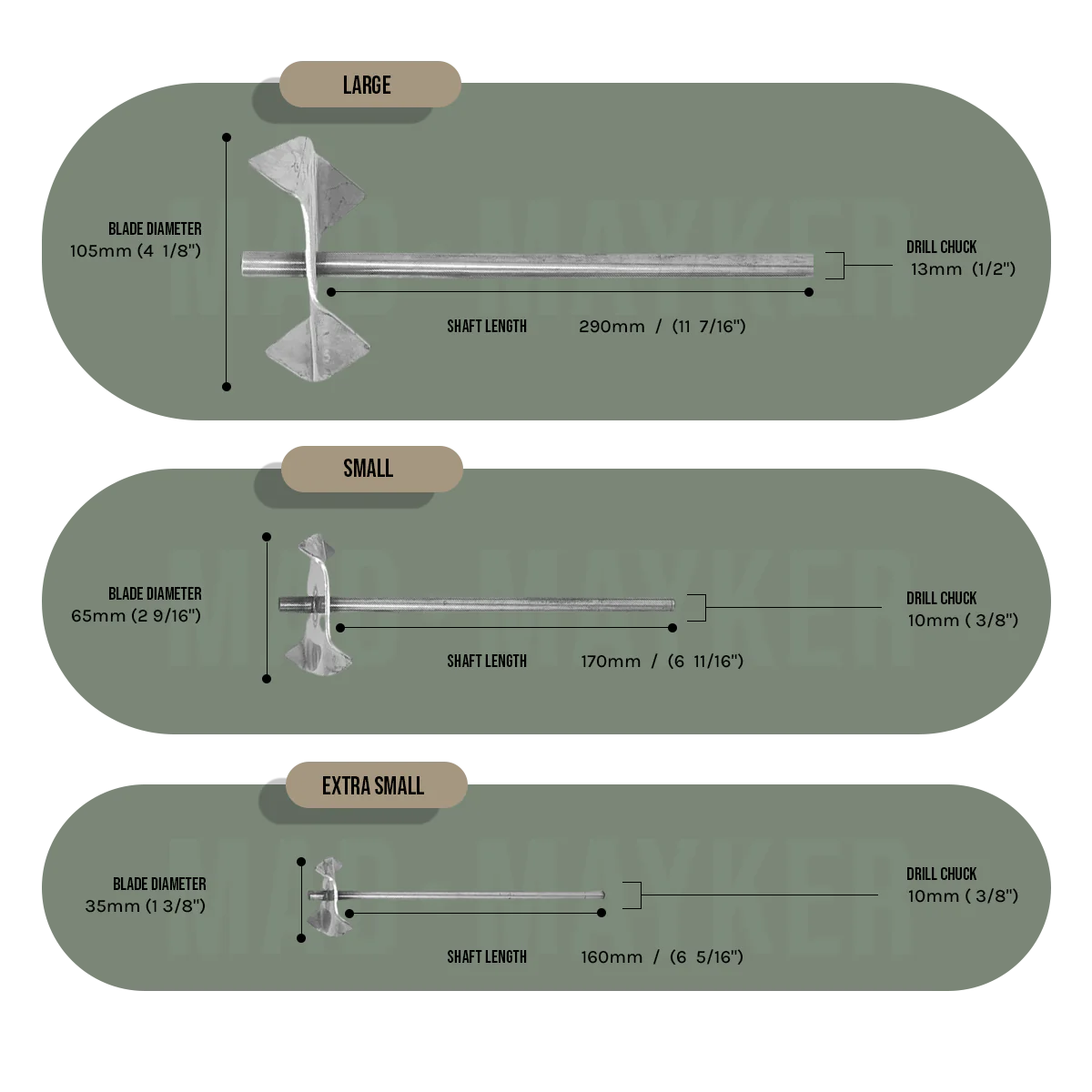 JESMONITE High Shear Mixing Blade